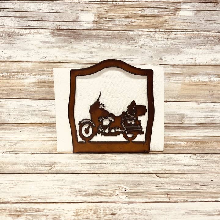 Universal Ironworks USA - Vendita all'ingrosso Portatovaglioli - Portatovaglioli completo Harley Moto Sturgis