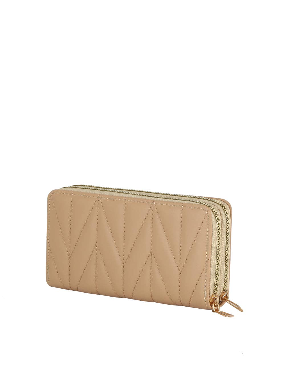 Handbag Factory Corp - Wholesale Wristlet - Zigzag Stitch Zip Wristlet Wallet6