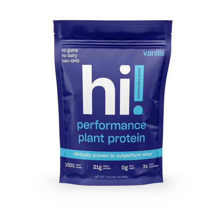 Vanilla Performance Protein Powder Multi-Serve Bag for wholesale by Hi! Human Improvement