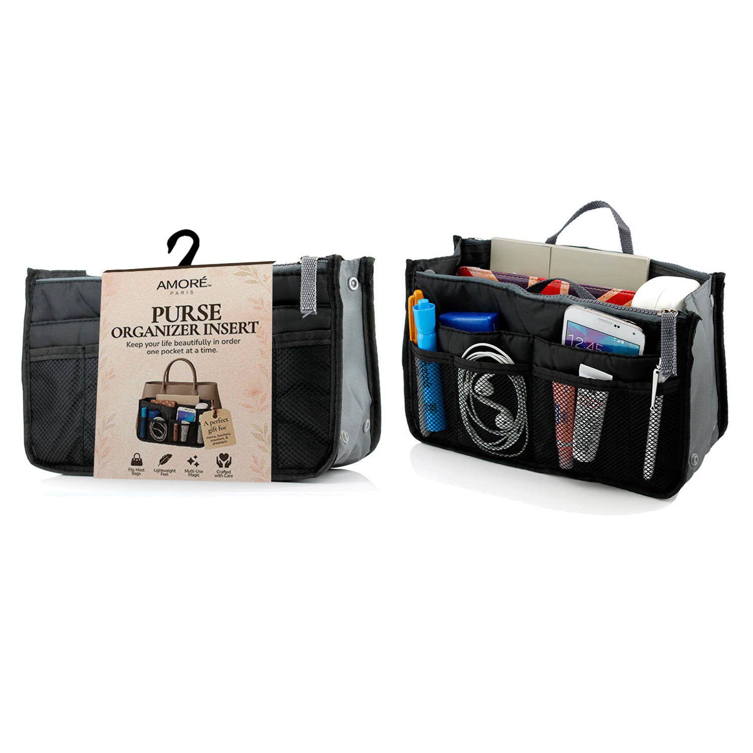 The American Gift Company (TAGCO) - Venta al por mayor Bolsa grande - Unisex - Organizador de Cosméticos Plegable para Bolso de Viaje0
