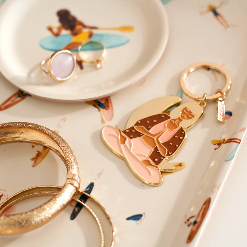 ALL THE WAYS TO SAY - Europe - Venta al por mayor Llavero - Mujer - Lotus - Llavero1