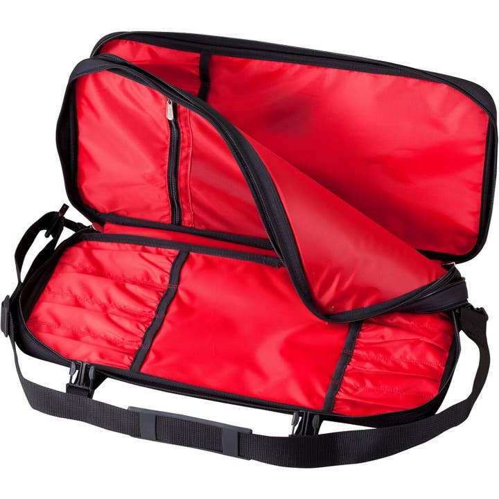 Barfly Mixology Gear & Mercer Culinary - Wholesale Knife Storage - Mercer Culinary Double-Zip 17-Pocket Knife Case, Black