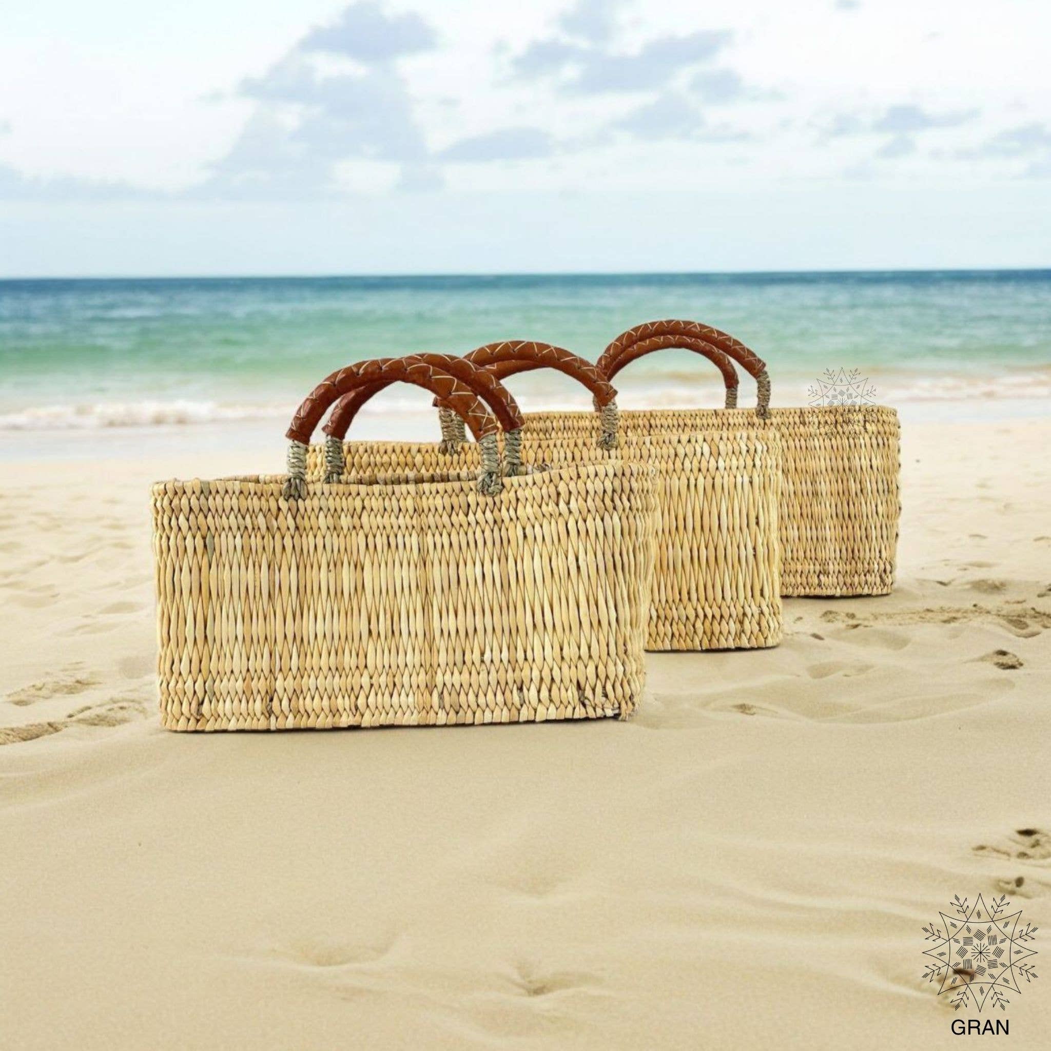 Gran Wholesale - Wholesale Basket - Market Reed Storage, Leather Baskets Shopping Bag.0