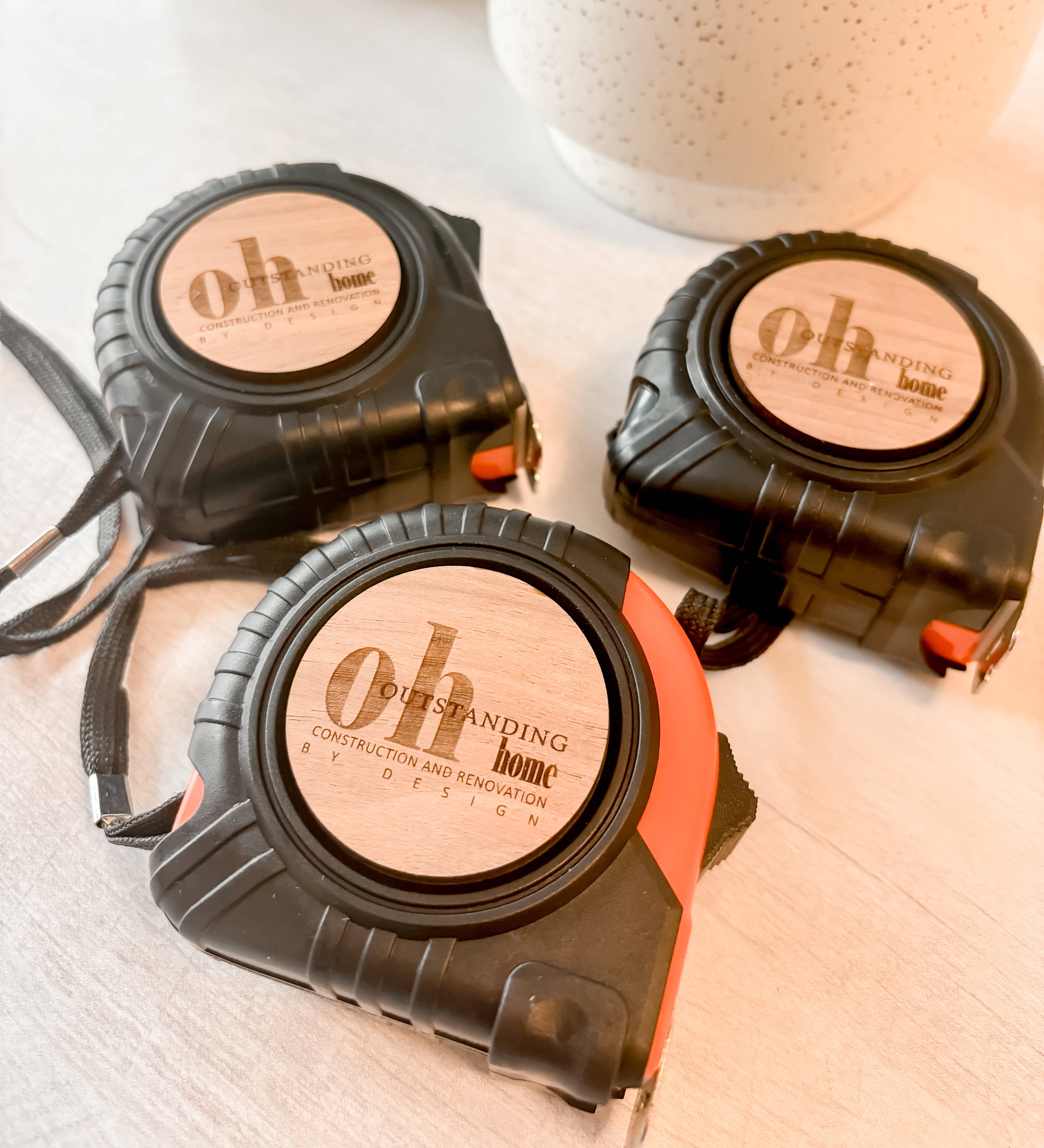 Home Bound Custom Decor - Vente Mètre ruban - Ruban à mesurer avec logo ou phrase personnalisée1