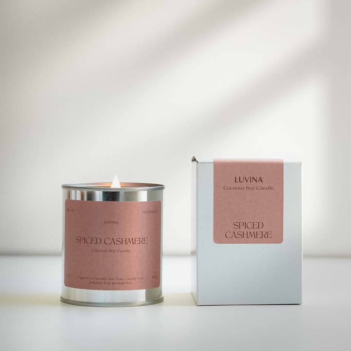 Luvina - Wholesale Travel Candles - Spiced Cashmere1