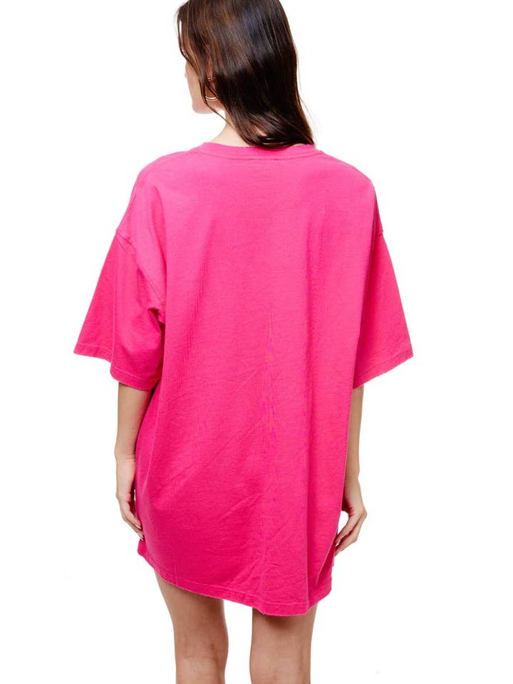 Foryeri - Wholesale Screen Printed T-Shirt - Women's - OVERSIZED PREMIUM WASHED COTTON TEE WITH DISTRESSED EDGES1