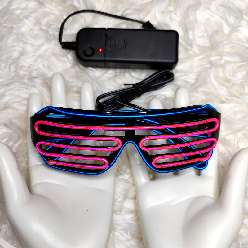 Western Fashion – wholesale Sunglasses – Women's – LED107 - LED Flash Shutter Glasses2