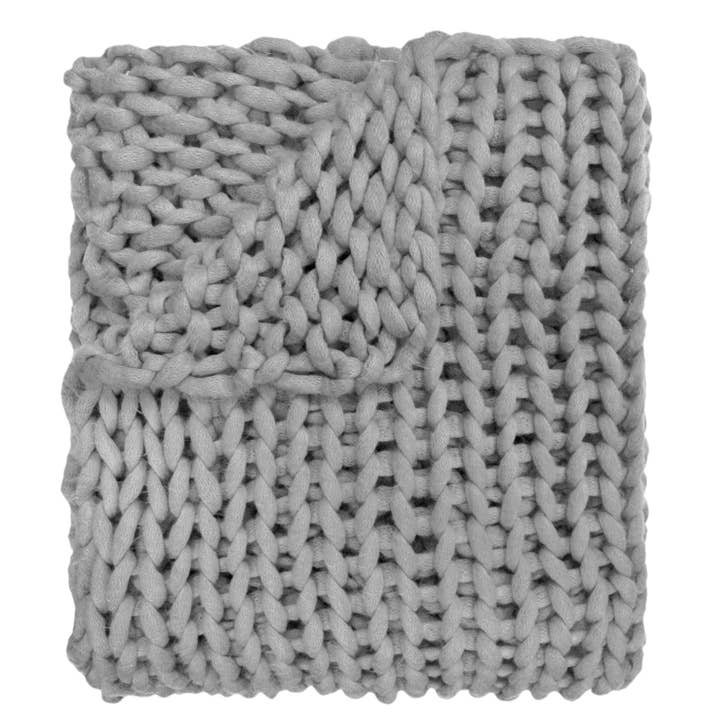 American Heritage Textiles - Wholesale Throw Blanket - Donna Sharp Chunky Knit Throws
