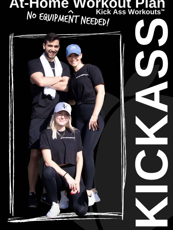 Plan d'entraînement de 6 semaines d'entraînement KA Workouts à domicile pour la vente par KA Athleisure