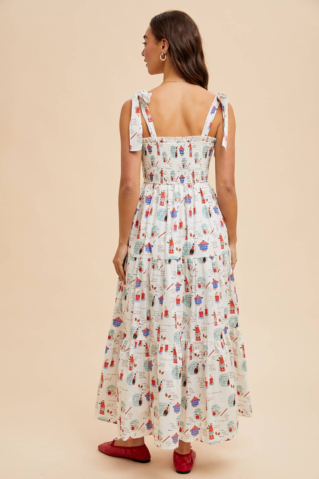 In Loom - Wholesale Jurk - Dames - Maxi-jurk met smockwerk2