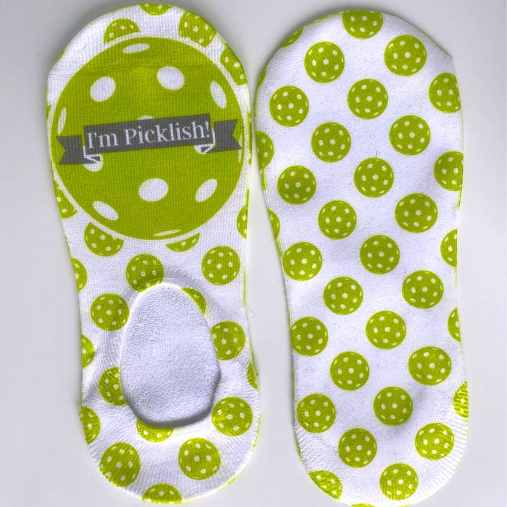 Complete Luxury – Engroshandel Strømper - Dame – No-Show Sokker Dame Pickleball I'm Picklish