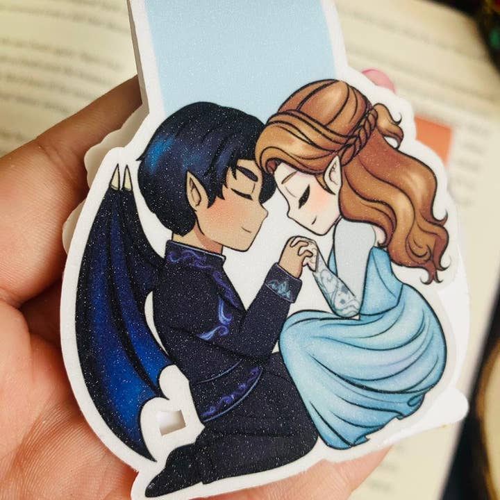 Alsace’s Art - Wholesale Bookmark - Custom Glitter Magnetic Bookmark.7