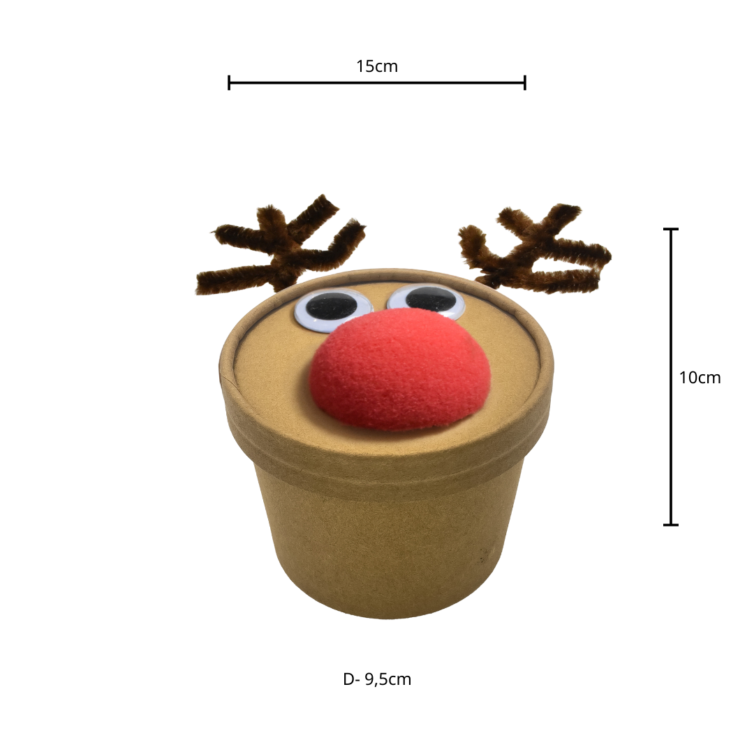 Wunderle GmbH – wholesale Varm chokladmix/-kit – Rudi renburk med dryckeschoklad och marshmellows5