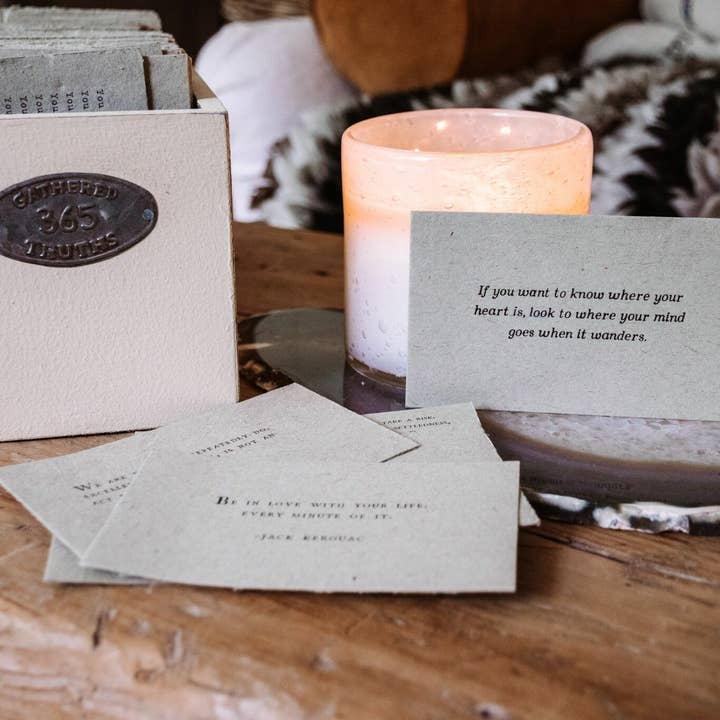 Sugarboo & Co - Wholesale Decorative Box - 365 Gathered Thoughts Box