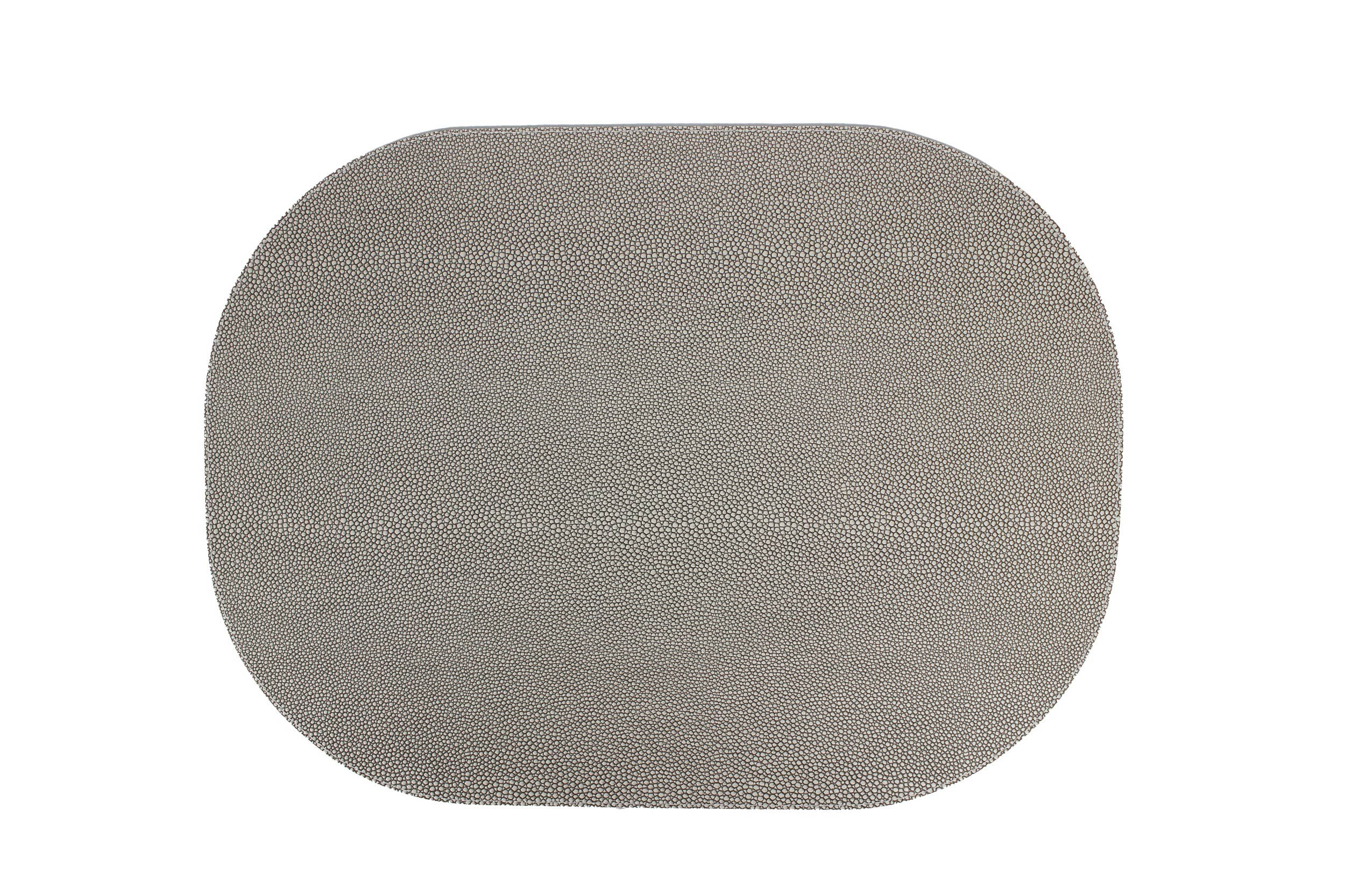 Signature Home Collection GmbH - Vendita all'ingrosso Tovagliette - Set di 6 tovagliette ovali in ecopelle grigio marrone7