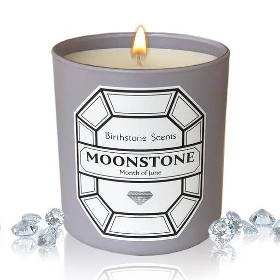 Vela de piedra lunar para venta al por mayor de Birthstone Scents