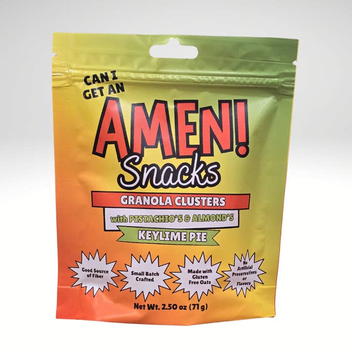 Key Lime Pie Granola Clusters for wholesale by Good Grub with Grace LLC.