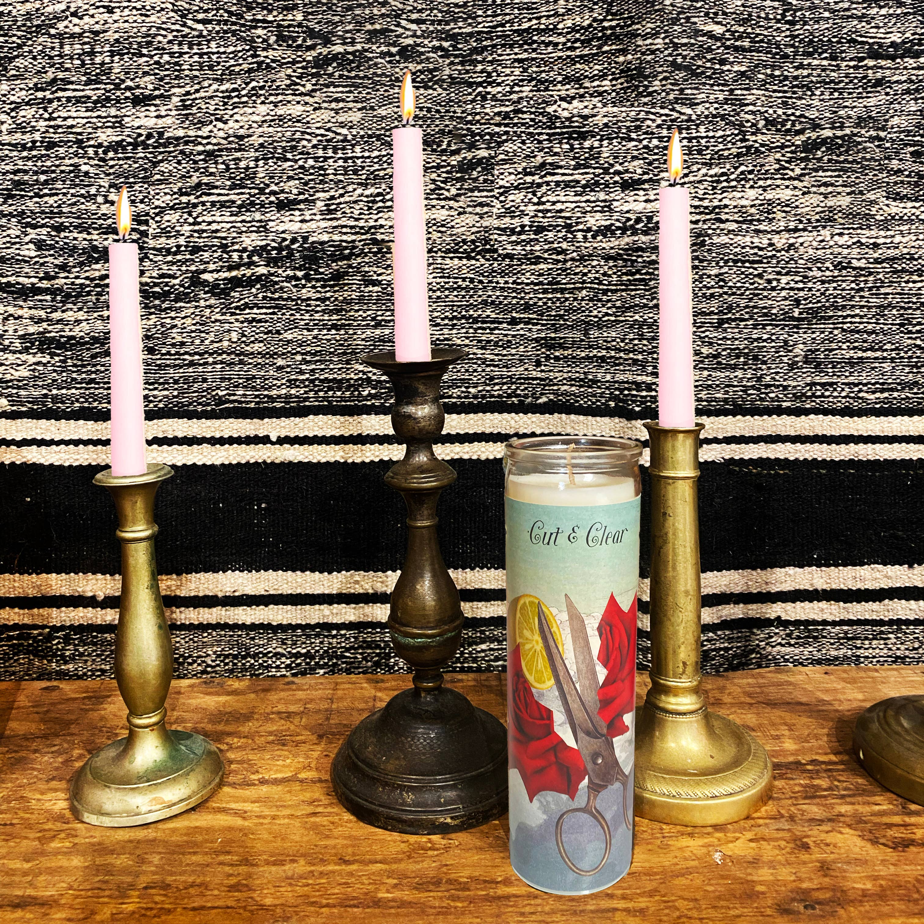 Snakes for Hair - Venta al por mayor Vela votiva - Vela Ritual de Soja "Cortar y Limpiar"1