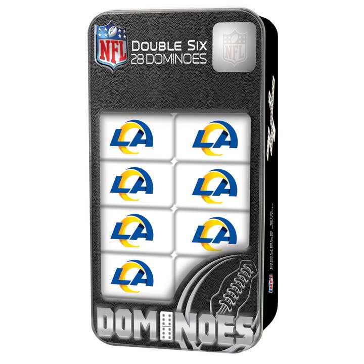 Los Angeles Rams Dominoes for wholesale by Masterpieces Puzzles