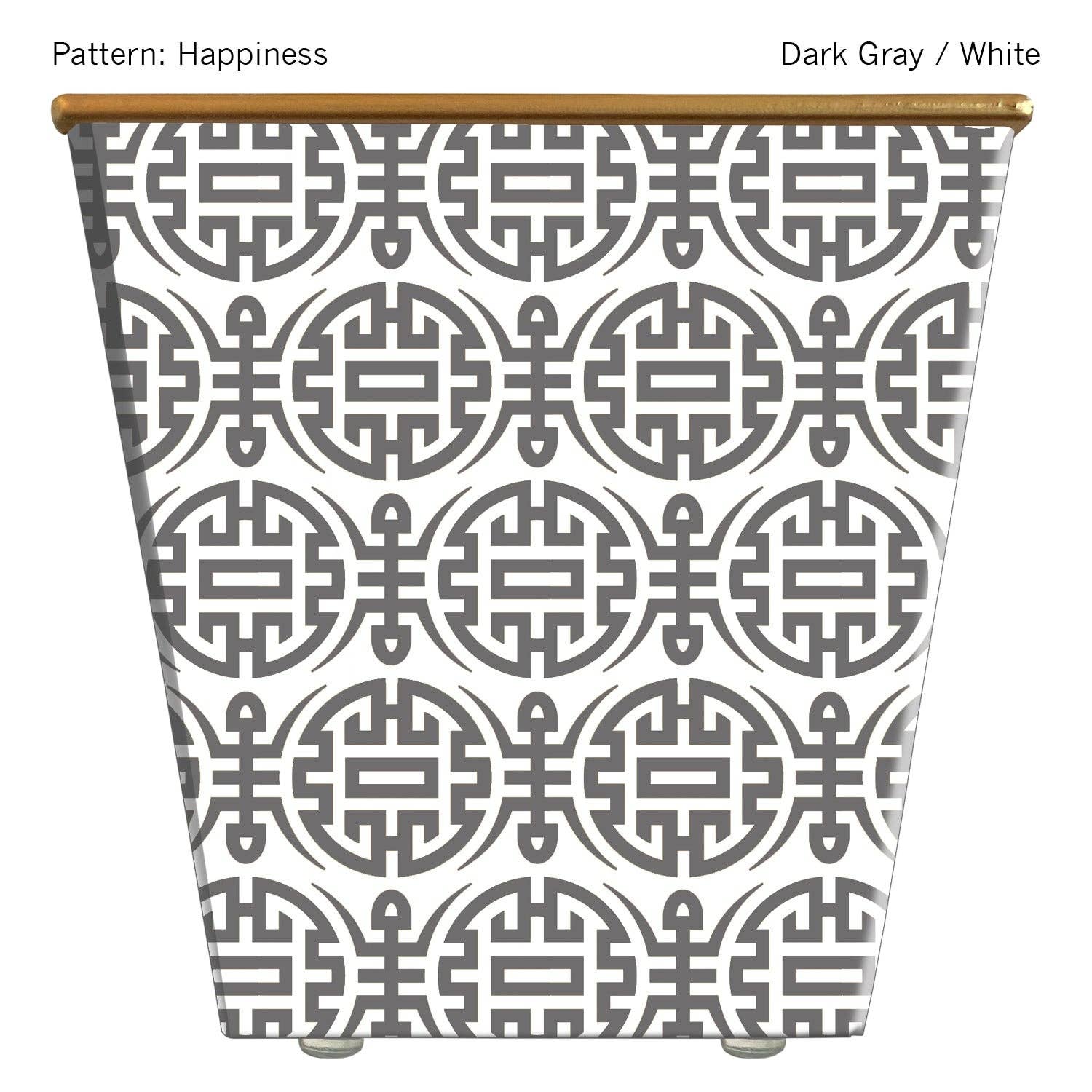 Hedge Farm Candles and Containers - Wholesale Plant Pot - WHH Happiness Cachepot Container Only2