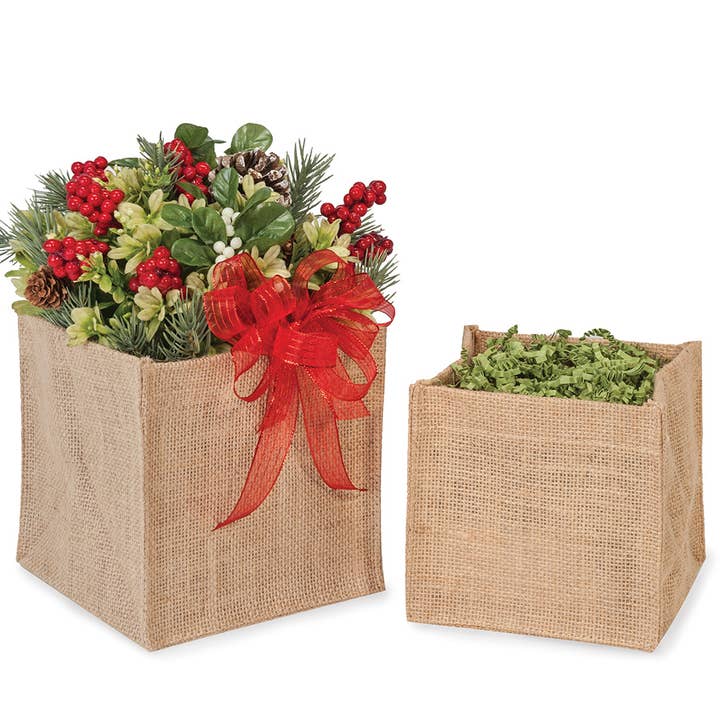Nashville Wraps - Wholesale Plant Pot - Burlap Basket & Plant Containers1
