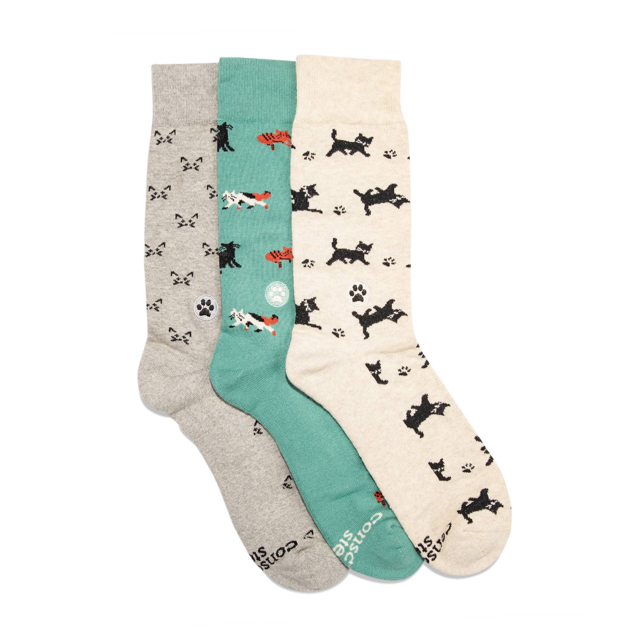 Conscious Step - Wholesale Socks - Unisex - Boxed Set Socks that Save Cats1