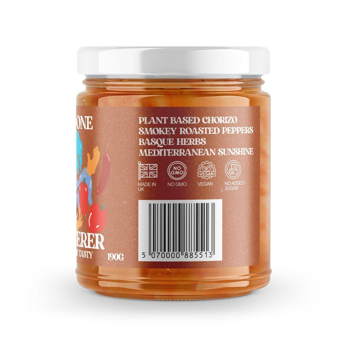 The Saucerer – wholesale Pasta sauce – THE RED ONE - Plant based chorizo1