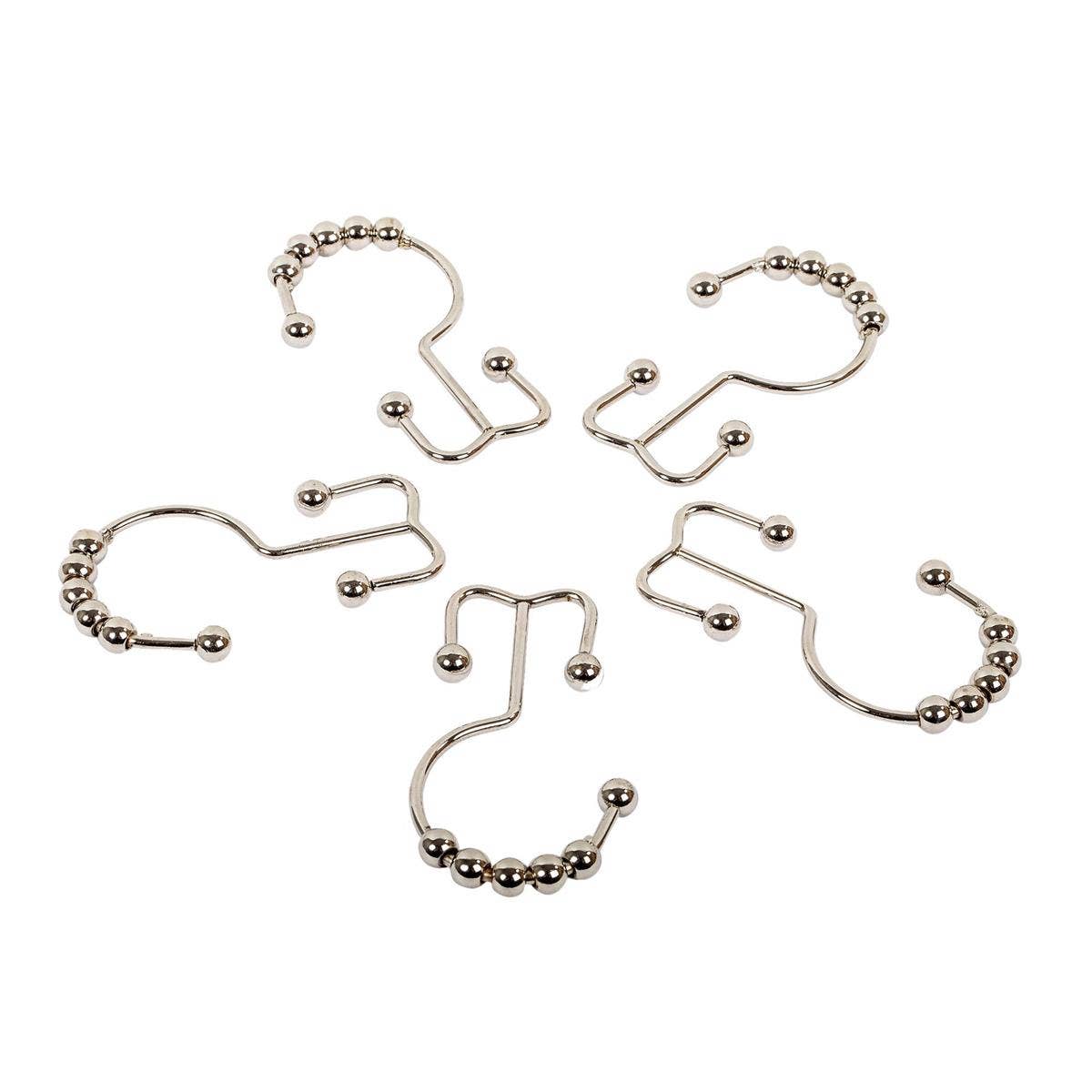 Bodico - Wholesale Curtain Rod - Bodico 12pc Easy-On Roller Hooks5