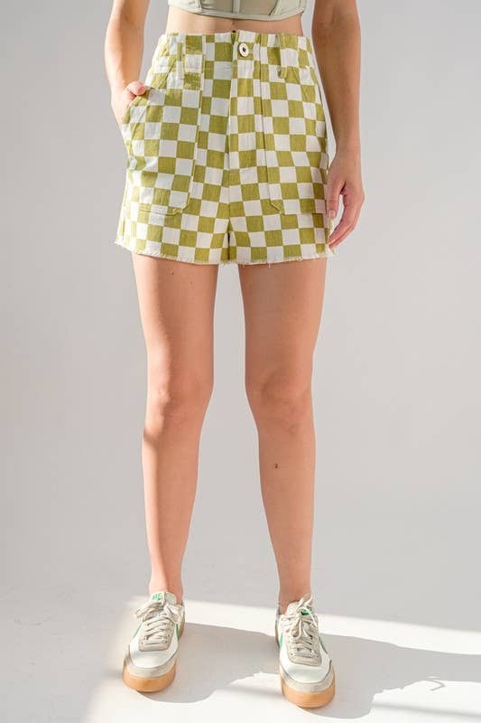 Papermoon - Wholesale Shorts - Women's - PP12128-1 - COLLEEN DENIM SHORTS5