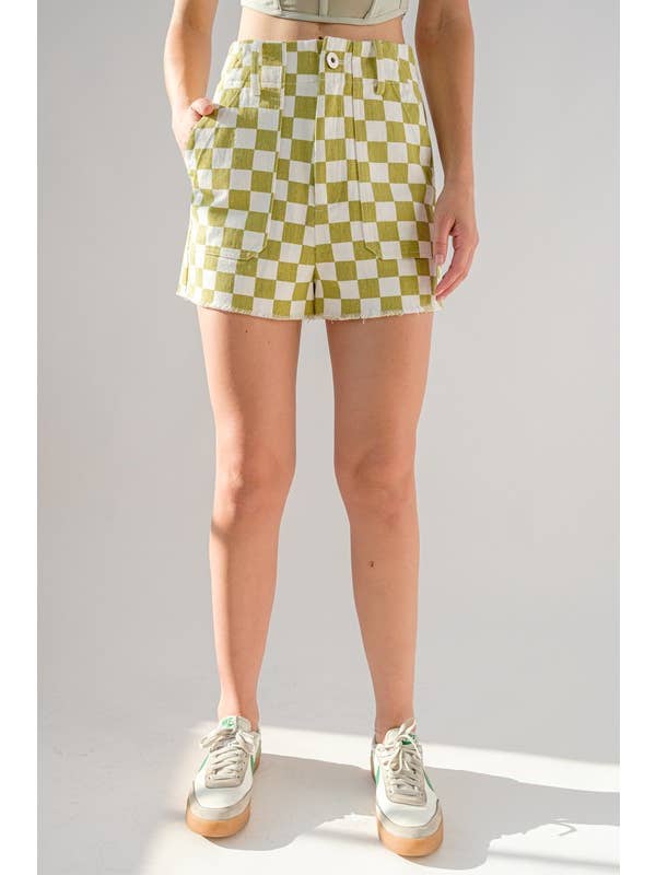 Papermoon - Wholesale Shorts - Women's - PP12128-1 - COLLEEN DENIM SHORTS5