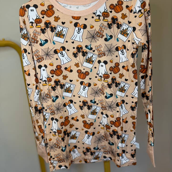 Mickey & Minnie’s Halloween Pants Set for wholesale by Elly & E Clothing Co.