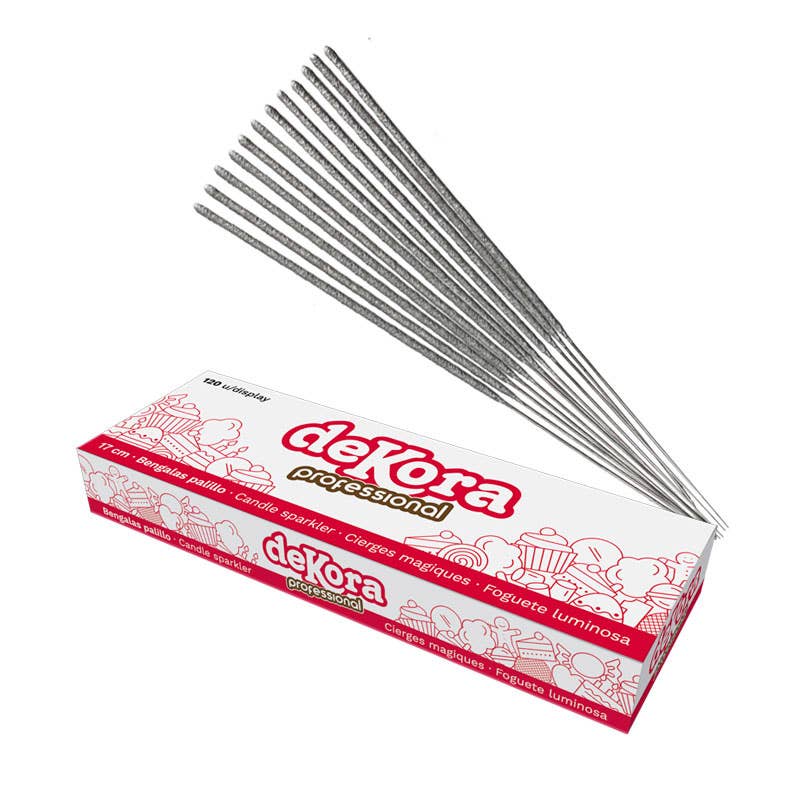 dekora - Wholesale Cake/Cupcake Topper - BOX OF 120 FLARES TOOTHPICK 17CM1