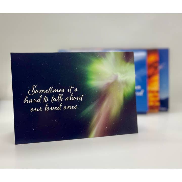 Sympathy Cards - "In Loving Remembrance" (4 designs-12 pack) for wholesale by Gracefully Yours