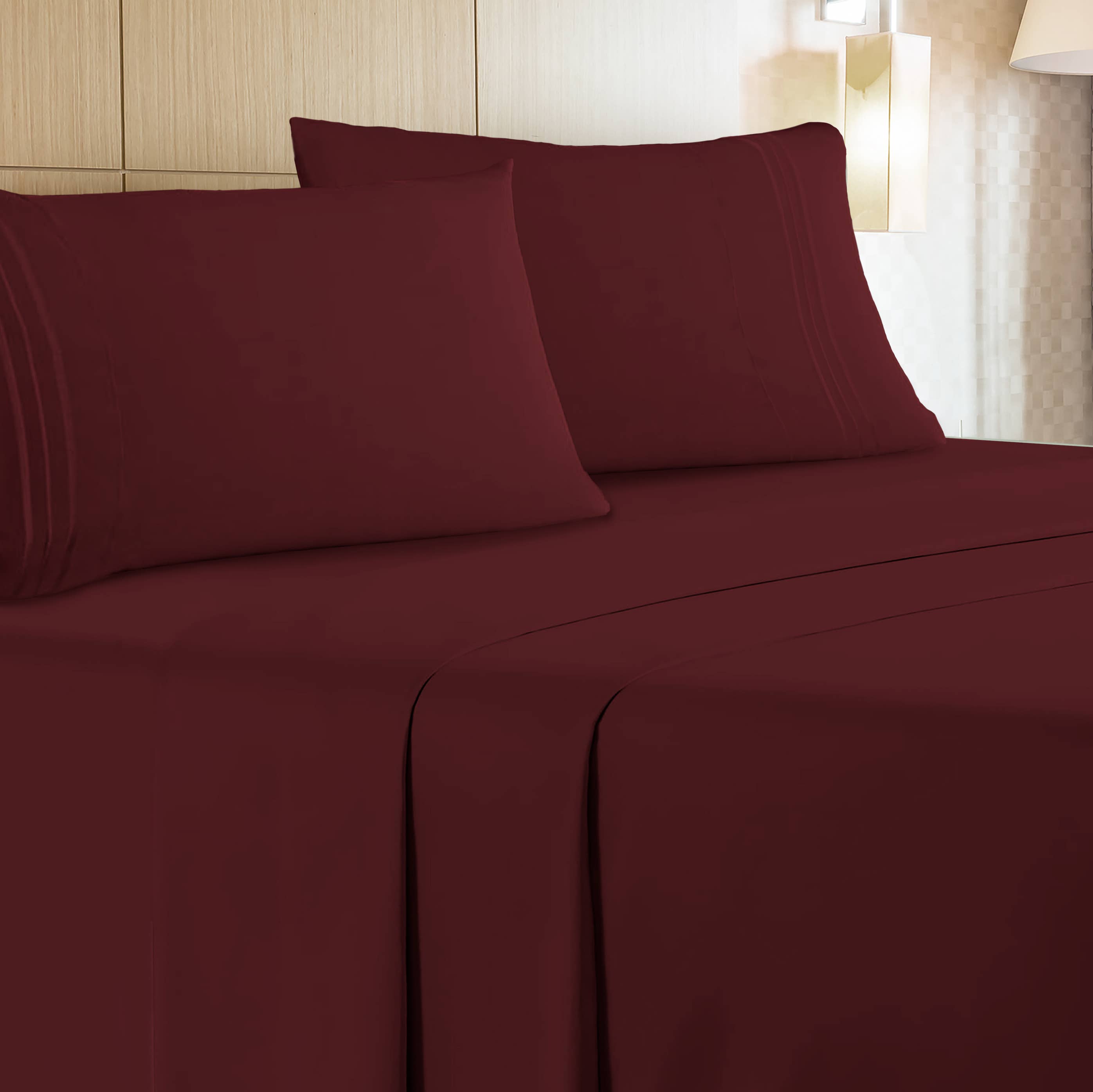 Leluxe Home - Wholesale Sheet Set - 1800 Series Premium Ultra soft 4 Pc Microfiber Sheet Set14
