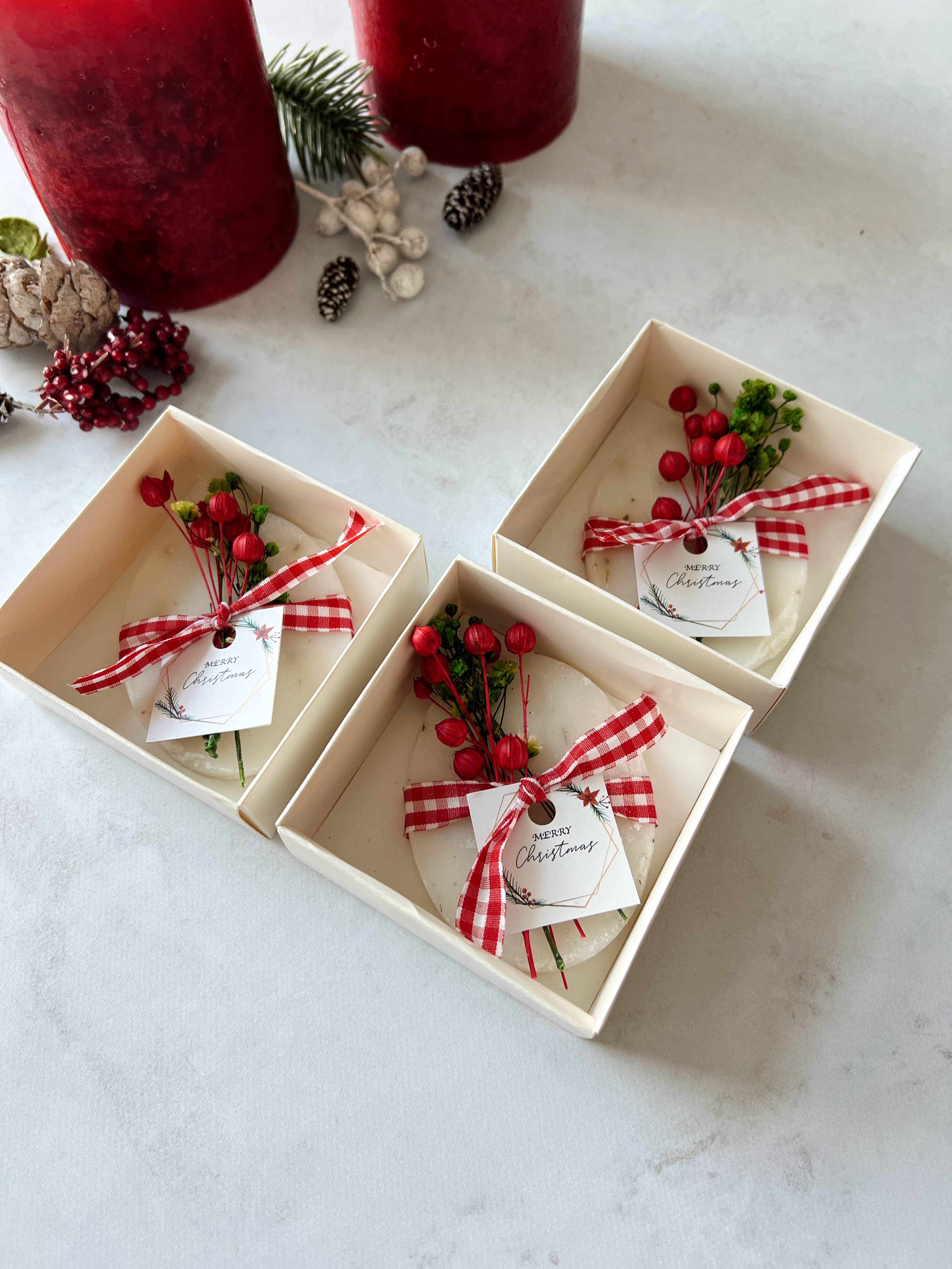 Uniq Favors - Vendita all'ingrosso Regalini per gli invitati - Sapone regalo natalizio, bomboniere personalizzate per gli ospiti6