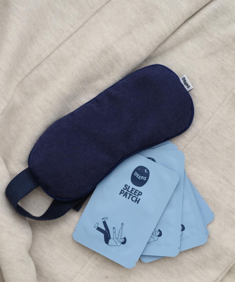 DEEPS - Wholesale Sleep/Eye Mask - Sleep Patches + Mask Combo1
