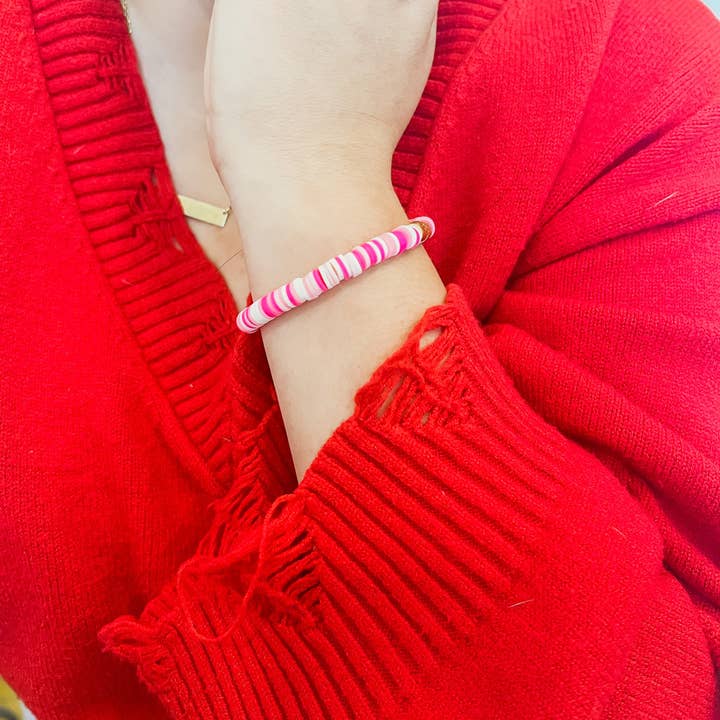 Taylor Toms Designs - Wholesale Beaded Bracelet - Valentine Accent Bracelet5