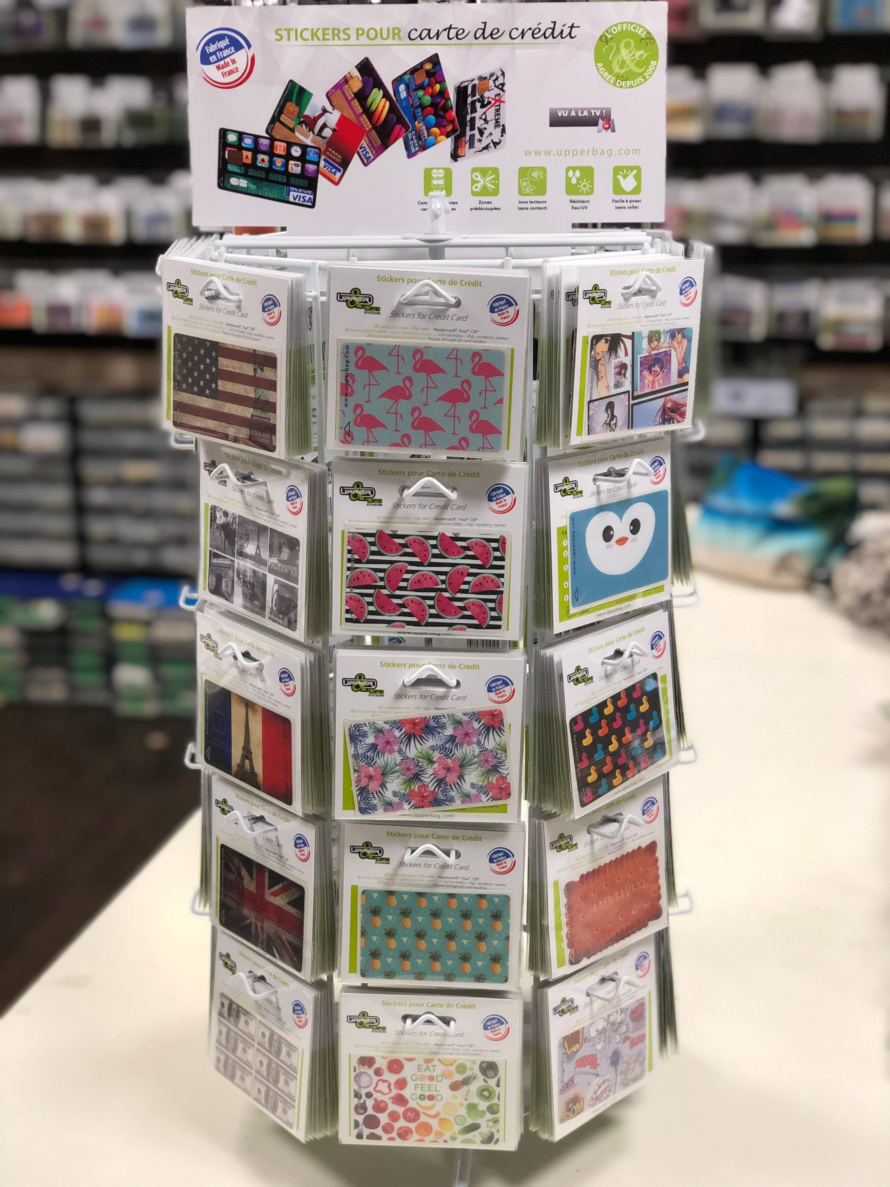 Upper & Co - Wholesale Sticker - Best of Stickers Pour Carte De Credit - Pack De 1204