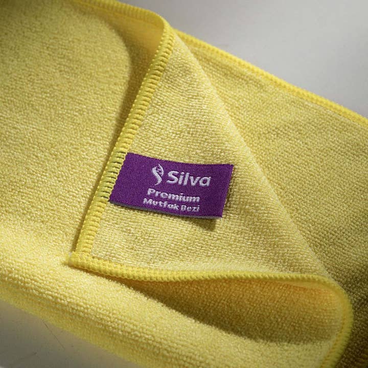 Mevsim Store - Wholesale Dishcloth - Silva Microfiber Cleaning Cloth Yellow2