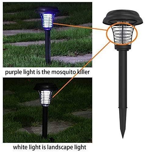 Infinite Basics - Wholesale Outdoor/Lawn Light - Solar LED Garden Light with Built-In Bug Zapper9