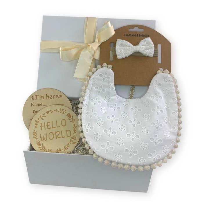 verona home and gift - Wholesale Milestone Art/Keepsake - Kids & Baby - Baby Announcement Sign - for newborn gift box (2 pcs) 8