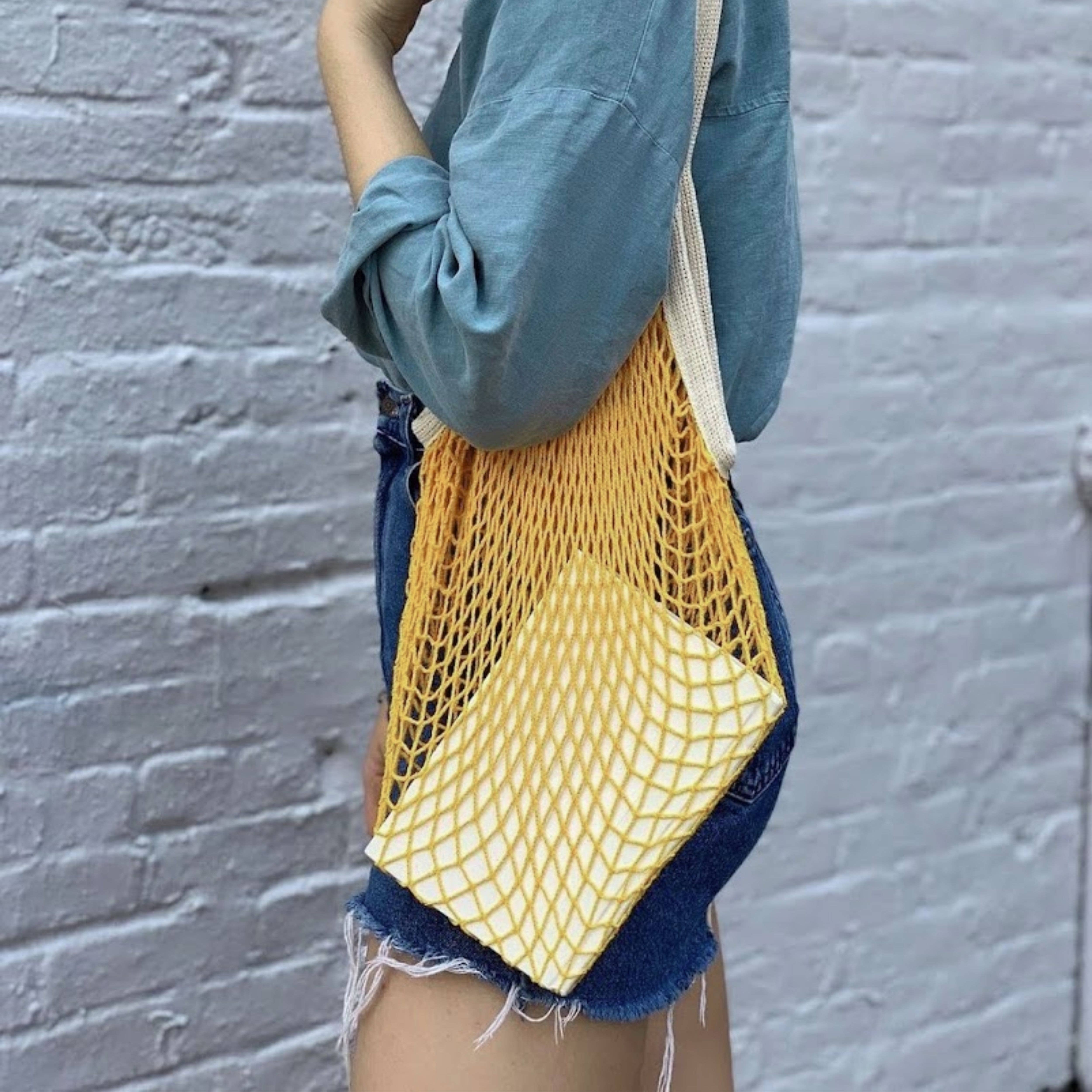 the french market bag no.2 in yolk for wholesale on Faire2