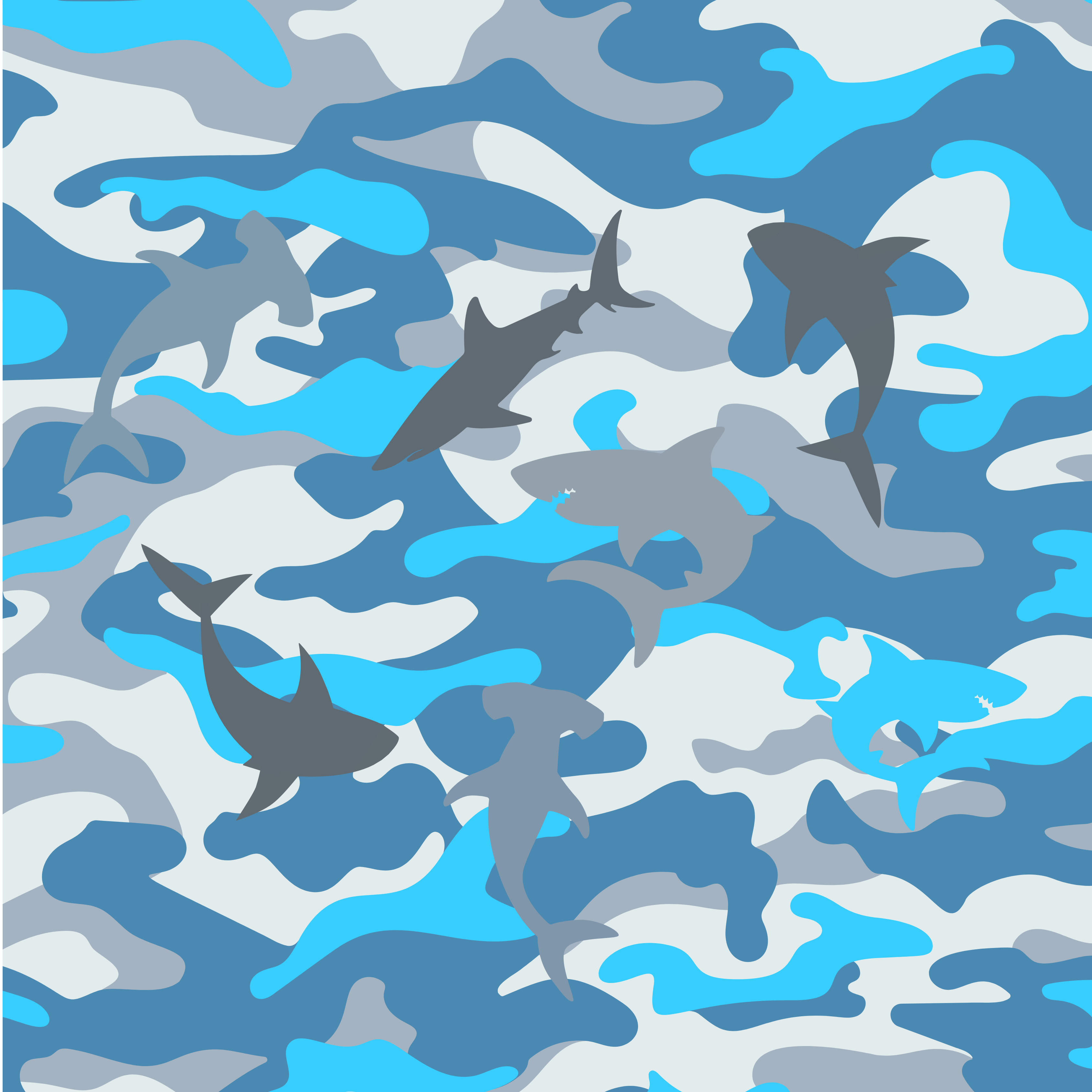 Wild Child Hat Co - Wholesale Baseball Cap - Kids - Shark Camo Toddler Trucker Hat1