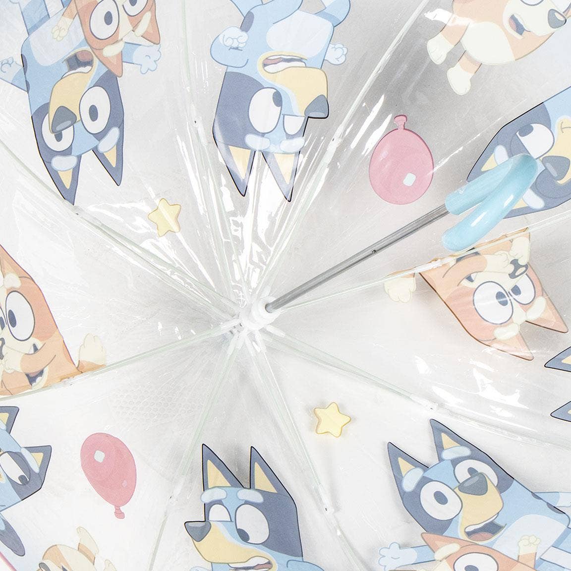 Mastoys, S.L. - Wholesale Umbrella - Kids - MANUAL UMBRELLA POE BUBBLE BLUEY - 24000008553