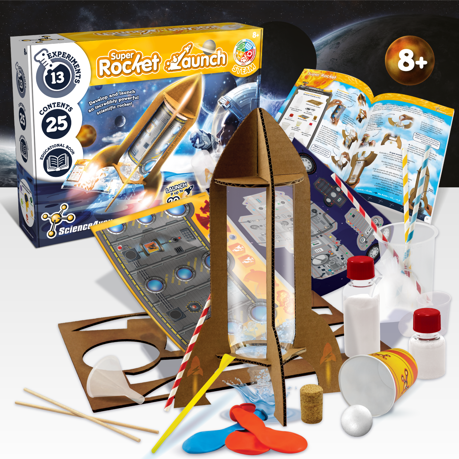 Science4you - Vente Lot de jouets – enfant - Super Rocket - Jeu éducatif pour enfants (7 langues)2