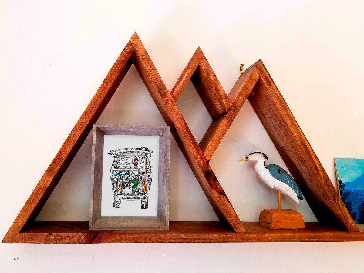 Soijen Illustrations - Wholesale Art Print - Gear-filled Van Art Print1