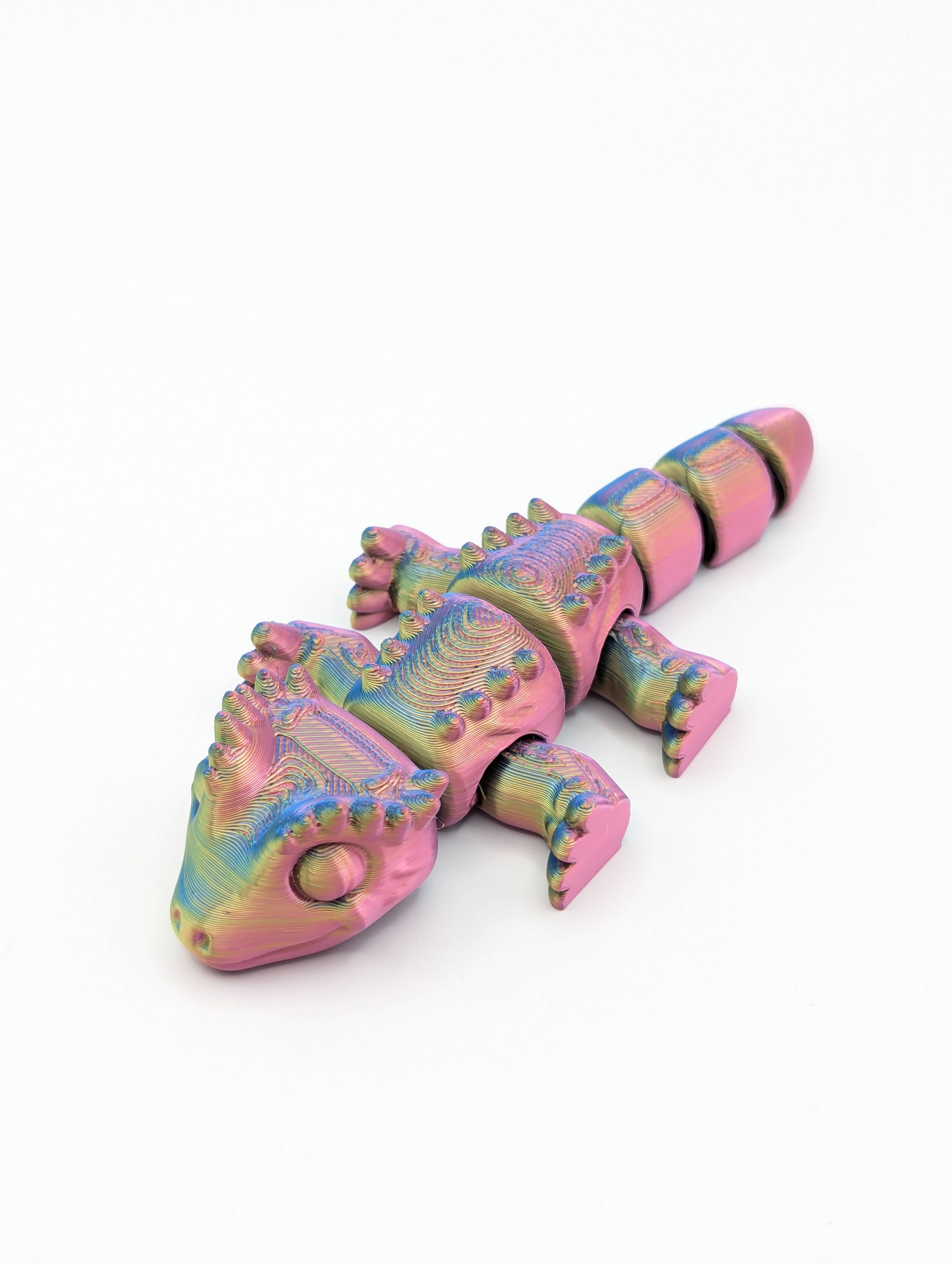 The Midnight Oil - Wholesale Fidget Toy - Kids - 3D Printed Crested Gecko4