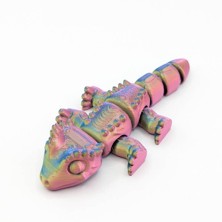 The Midnight Oil - Wholesale Fidget Toy - Kids - 3D Printed Crested Gecko4