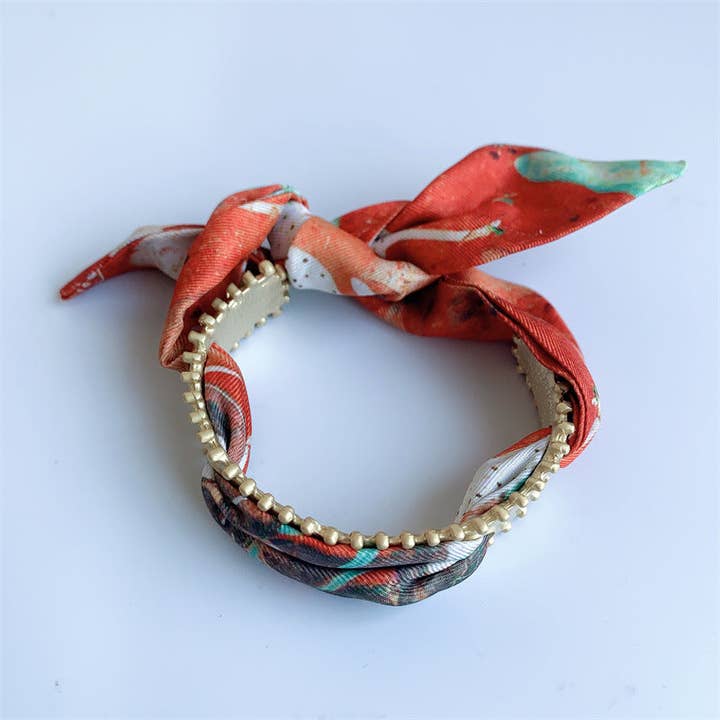 Dipped Shop - Vente Bracelet manchette - Bracelet jonc ouvert vintage en or mat DP25F8052