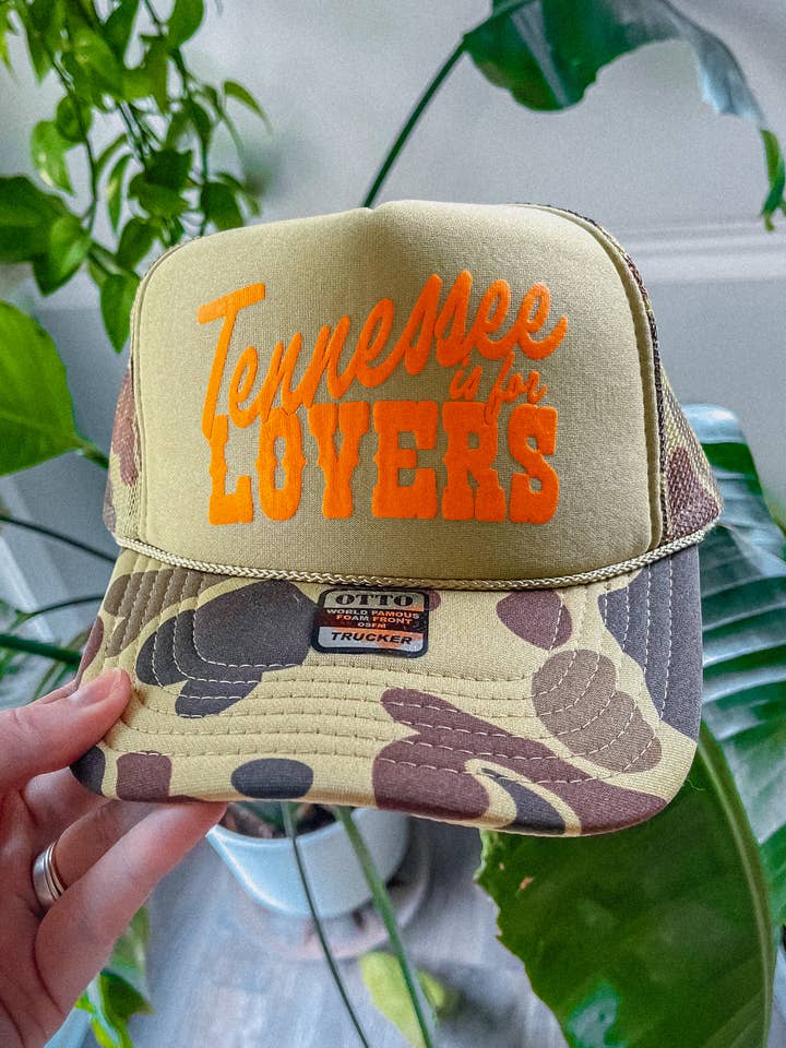 Para os amantes, Chapéu Tennessee Western Trucker (Laranja) por atacado de The Clandestine Underground